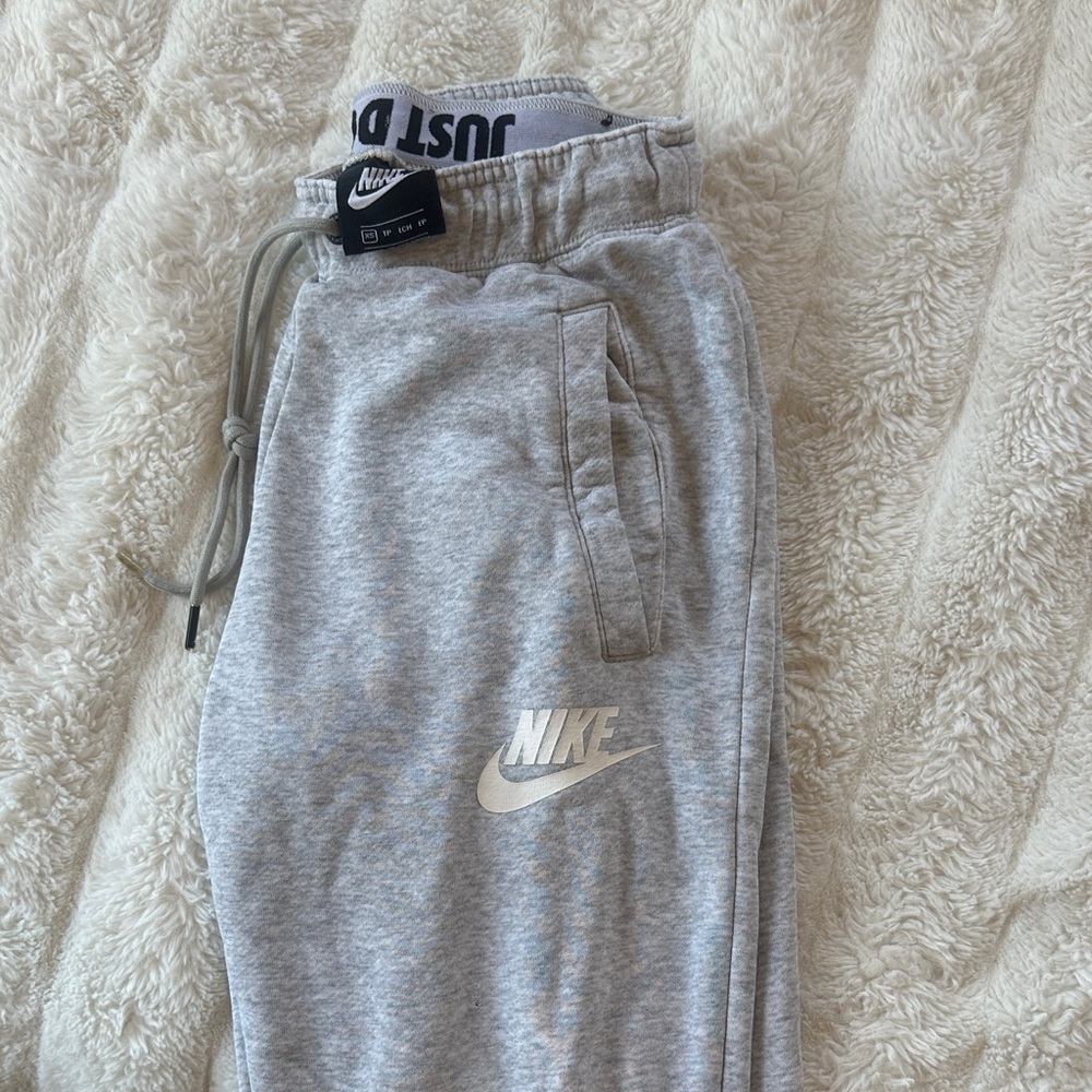 Nike Kids Light Gray Sweatpants